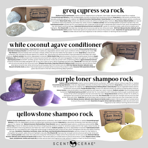 Hair Rocks Purple Toner Solid Shampoo + Conditioner