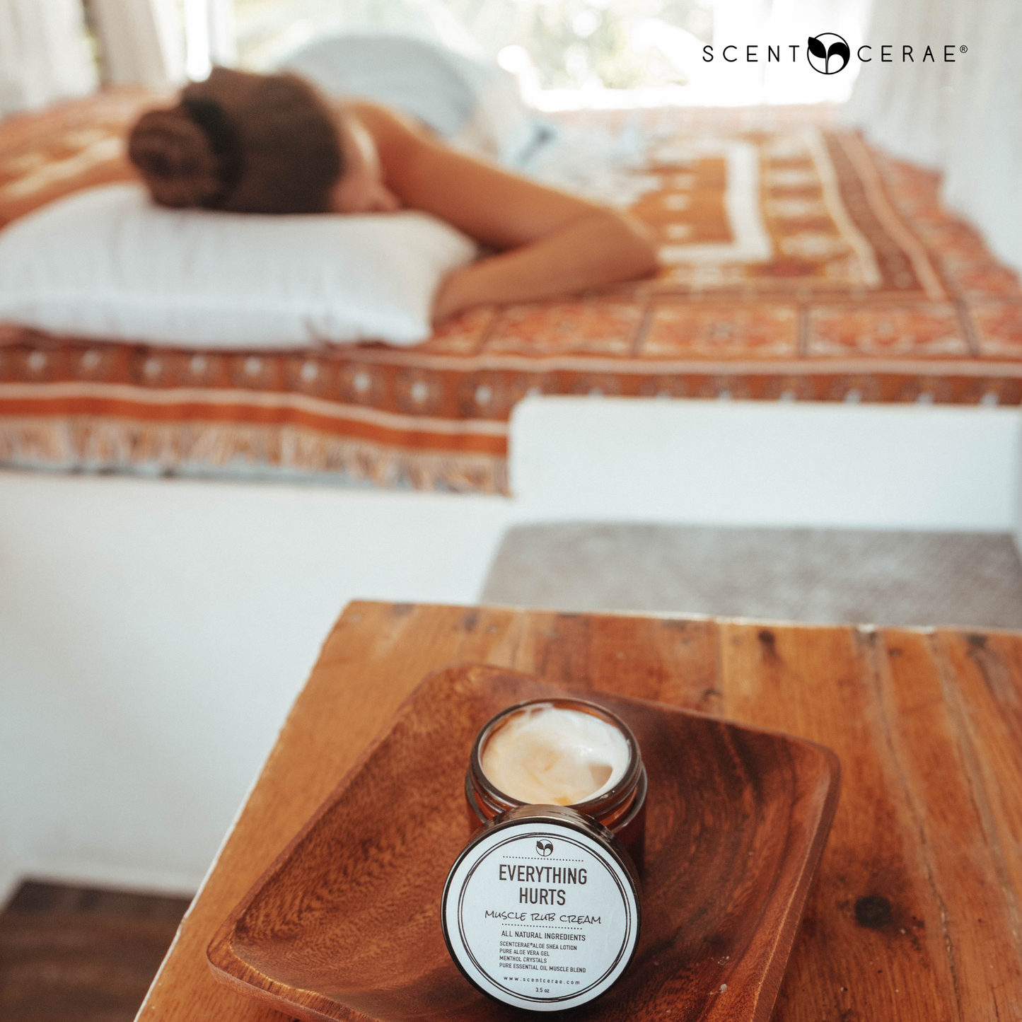 Everything Hurts: Natural Muscle Massage Lotion