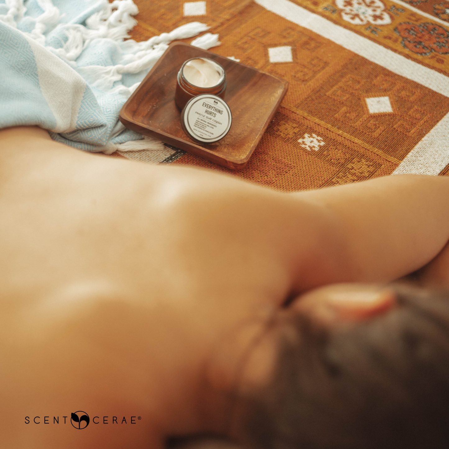 Everything Hurts: Natural Muscle Massage Lotion