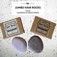 Load image into Gallery viewer, Hair Rocks Purple Toner Solid Shampoo + Conditioner