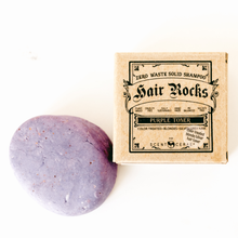 Load image into Gallery viewer, Hair Rocks Purple Toner Solid Shampoo + Conditioner