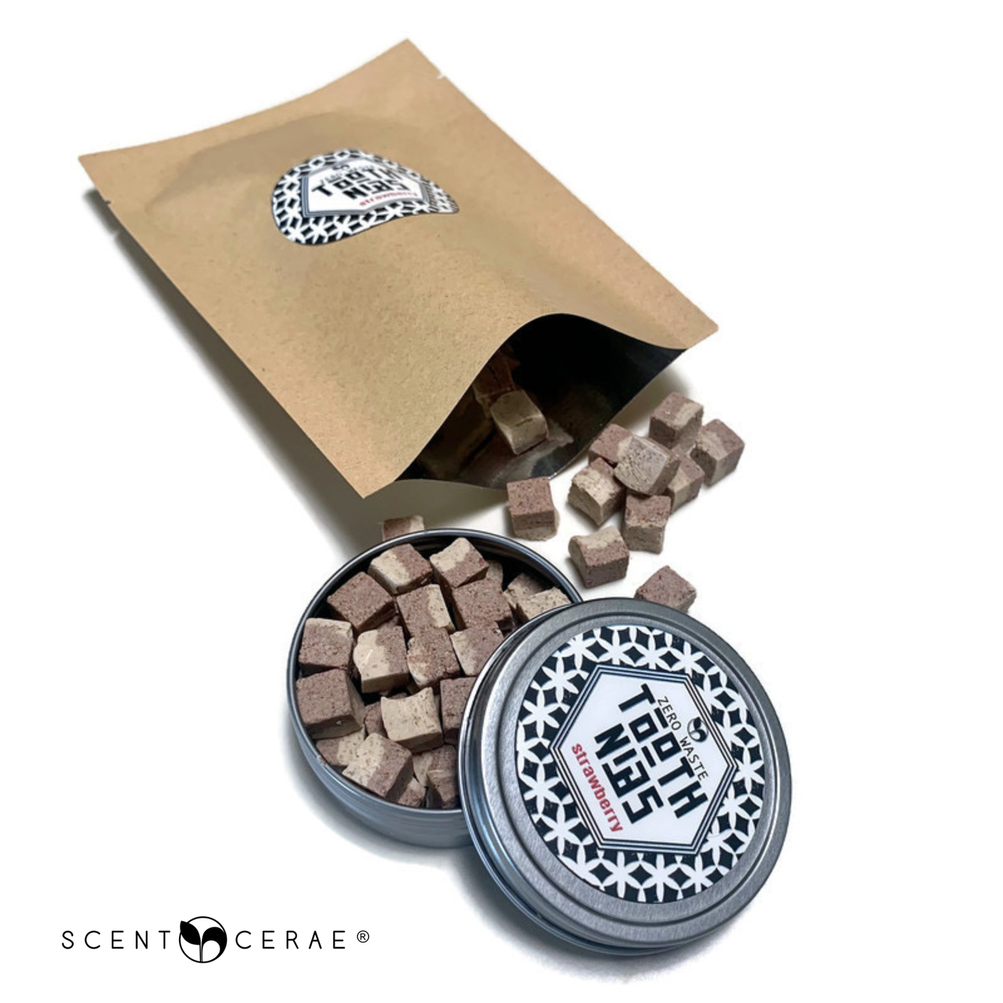 Natural & Organic Tooth Nibs – Zero Waste Packaging | Multiple Flavors