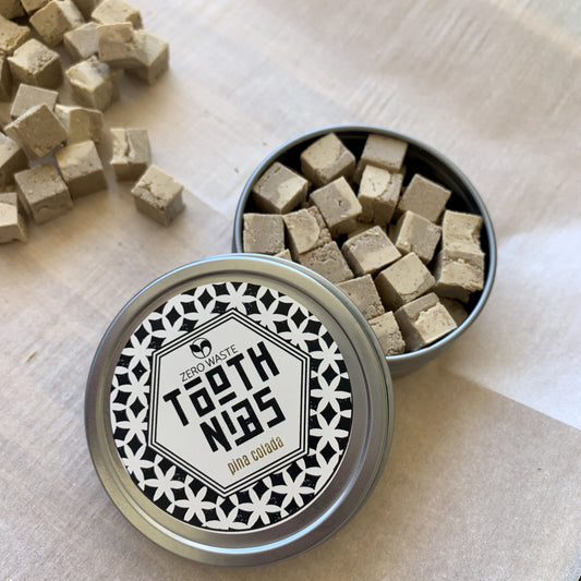 Natural & Organic Tooth Nibs – Zero Waste Packaging | Multiple Flavors