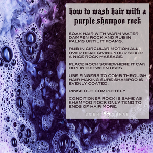 Hair Rocks Purple Toner Shampoo