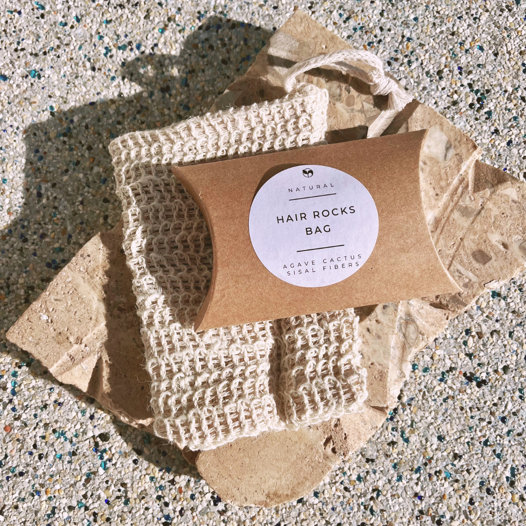 Soap Saver Loofa Bag made from 100% natural sisal fibers