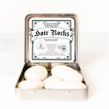 Load image into Gallery viewer, Hair Rocks Solid Shampoo and Conditioner Rocks + Leave-in Conditioner Gift Set
