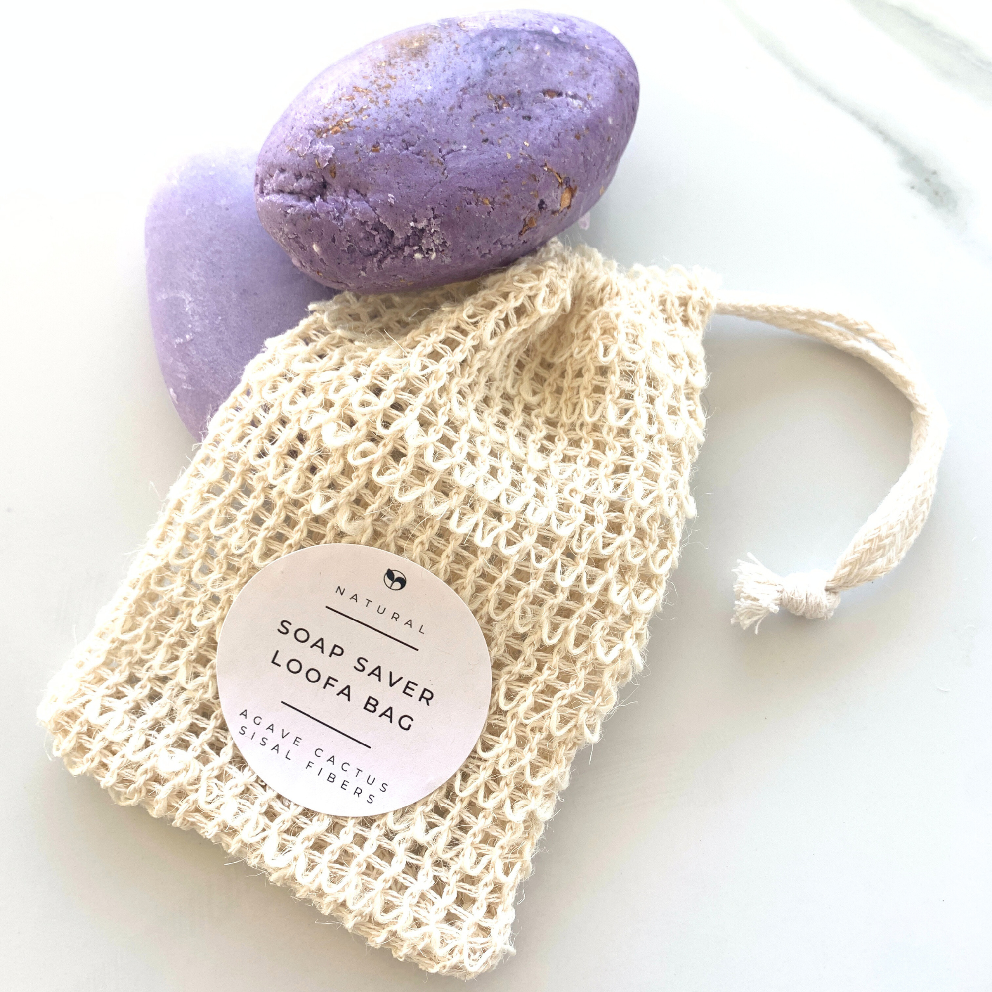 Soap Saver Loofa Bag made from 100% natural sisal fibers – Scentcerae