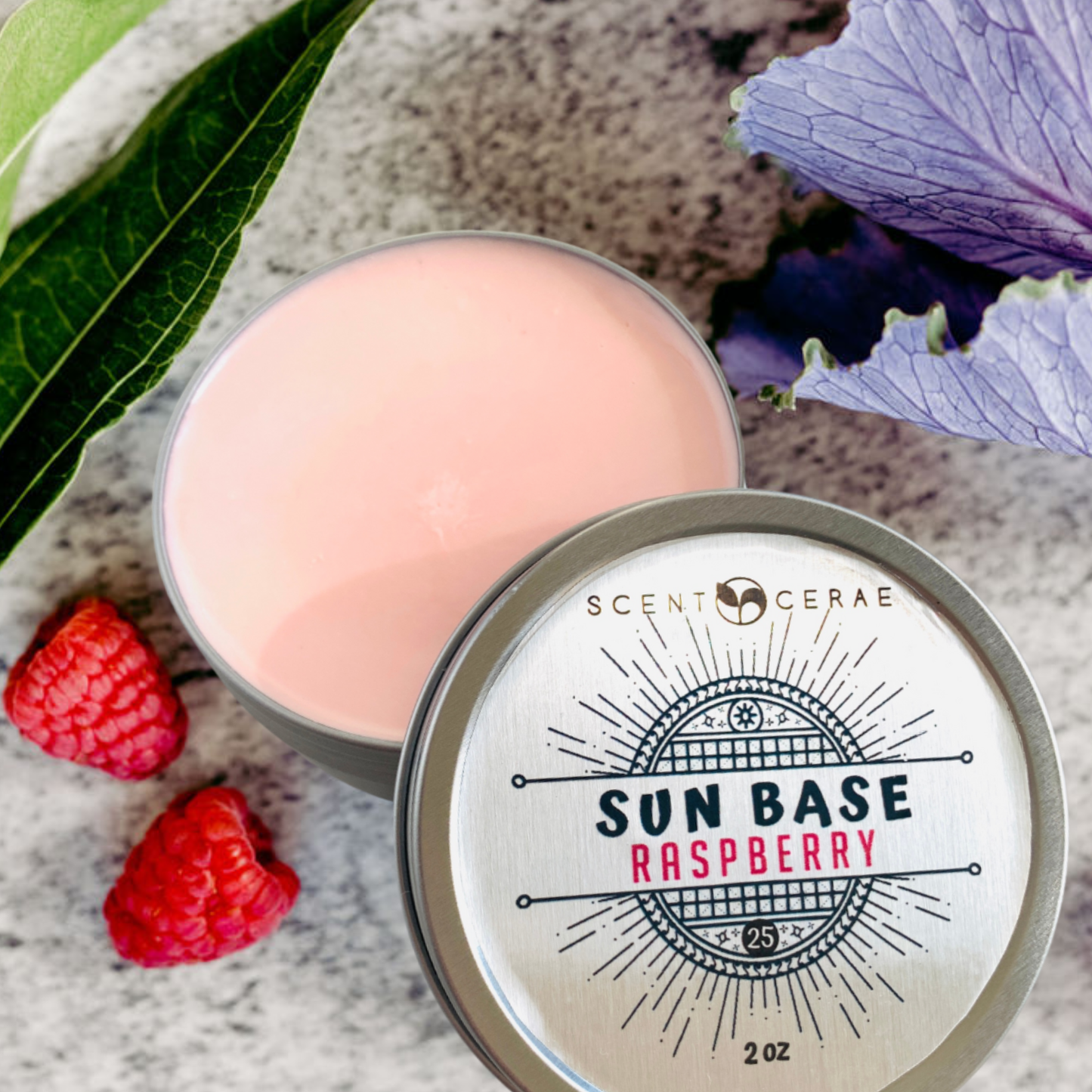 Sun Base Raspberry Waterproof Tin