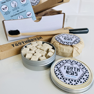 Tooth Nibs Solid Toothpaste Gift Set For 2