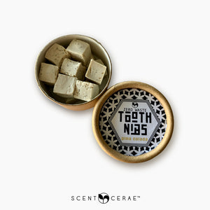 Tooth Nib Solid Toothpaste Tins and Refills