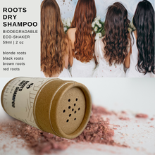 Load image into Gallery viewer, 100% Bio-Degradable Natural Roots Dry Shampoo ECO Set and Refills